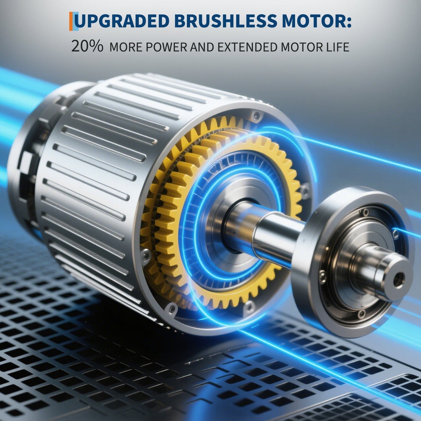 20-Inch Electric Snow Blower Brushless Motor 1800W 180° Adjustable Chute Waterproof All-Terrain Wheels 2 LED Lights Driveways Walkways